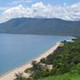 Blick vom Rex Lookout auf halbem Weg zwischen Cairns und Port Douglas.