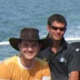 Unsere Tauchgruppe. Ganz links mein südafrikanischer Buddy und ich.
