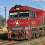 Eine Woche später: Abendliche Abfahrt in Alice Springs...