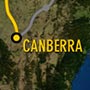 Von der Gold Coast bis Canberra - 1.439 von insgesamt 2.920 km.