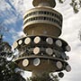Telstra Tower auf dem Black Mountain am Stadtrand.