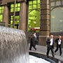 Business people am Martin Place.